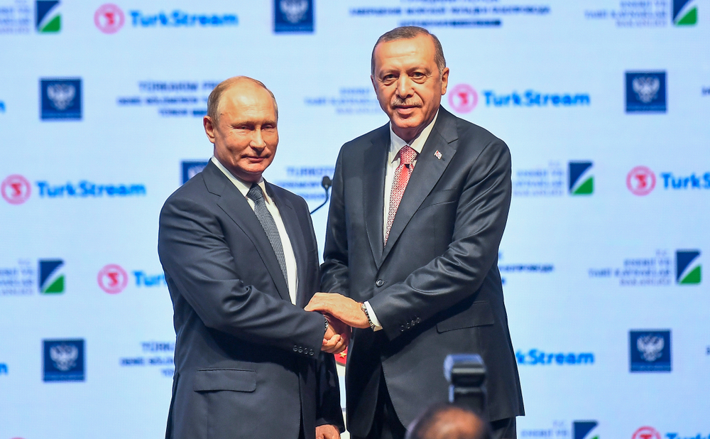 Erdogan On A Visit To Kremlin