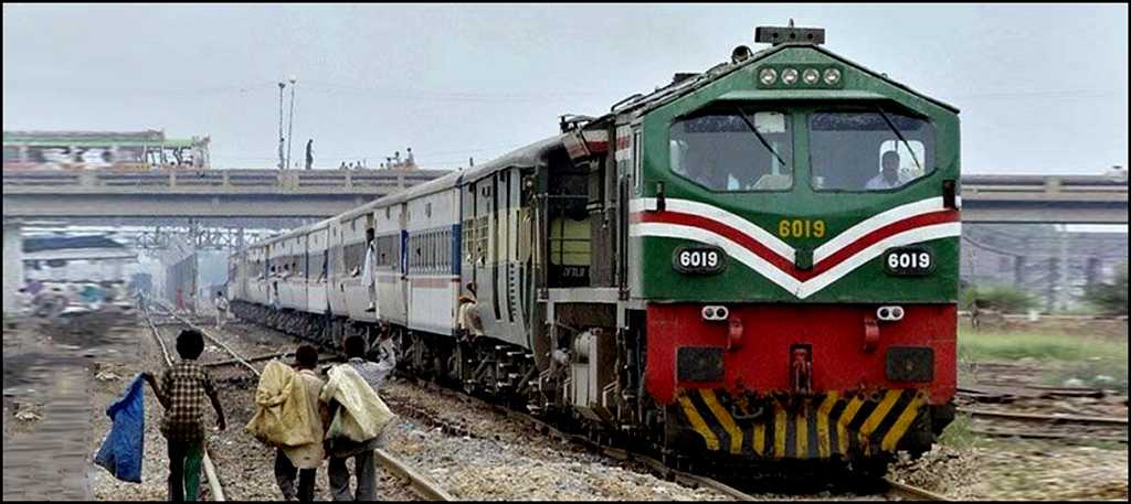 Freight Train Met an Accident Near Karachi